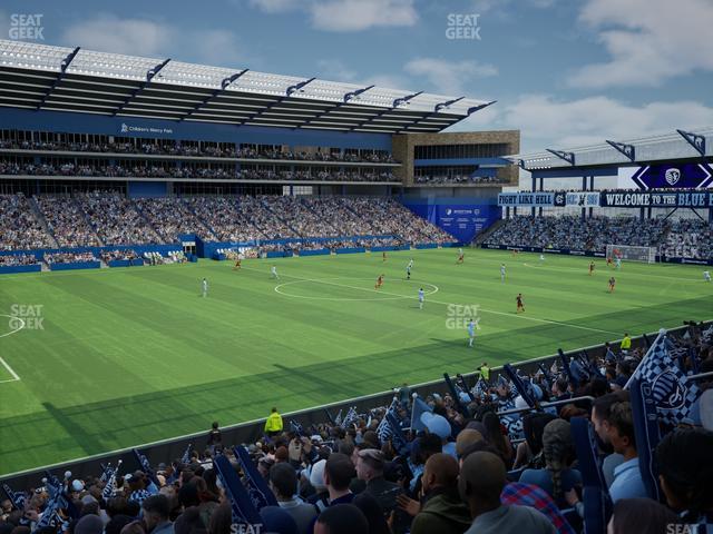 Sporting Park - Section 126 Seat View