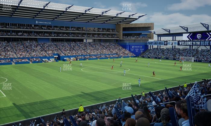 Sporting Park - Section 126 Seat View