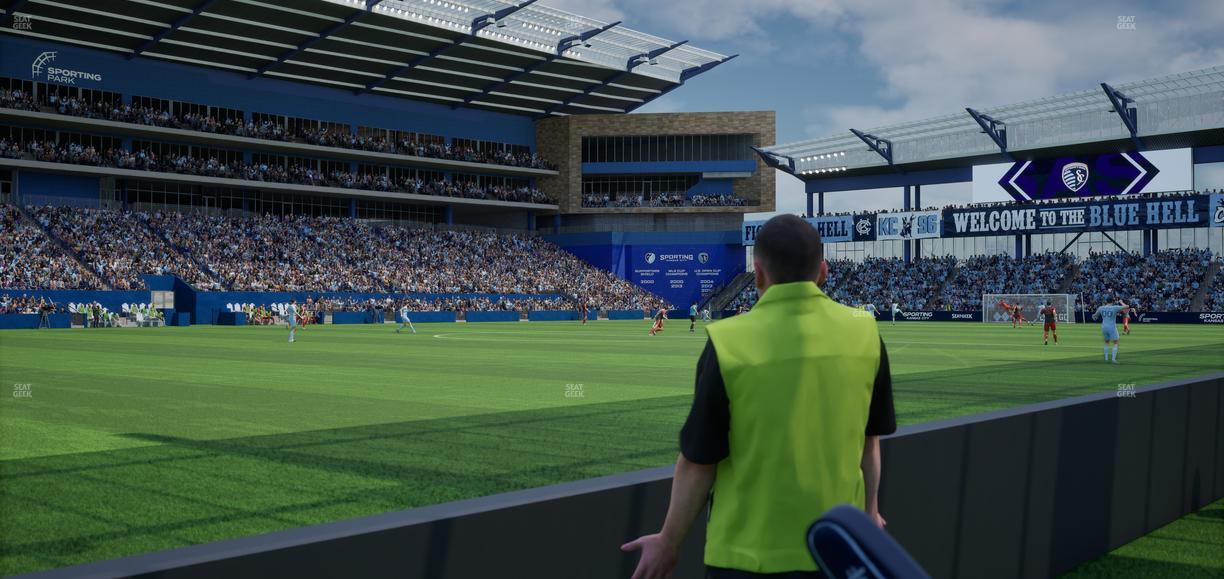 Sporting Park - Section 126 Seat View