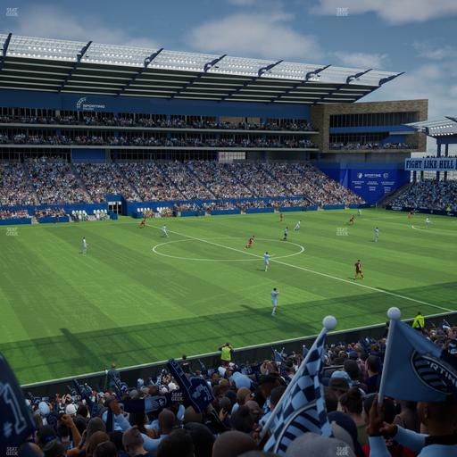 Sporting Park - Section 127 Seat View