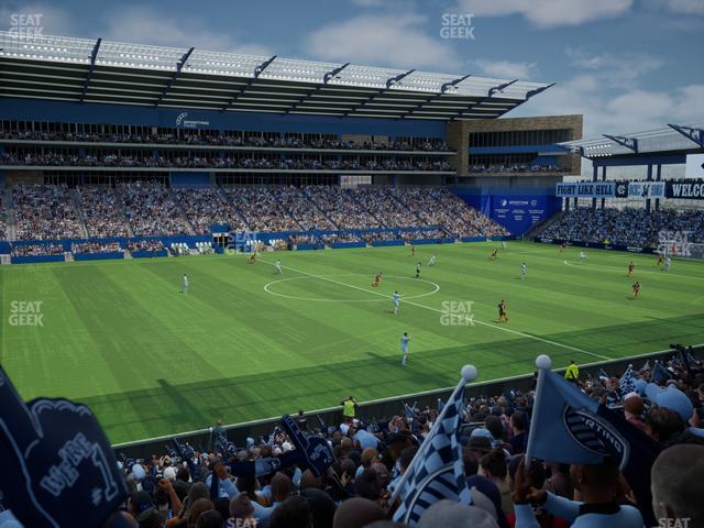 Sporting Park - Section 127 Seat View