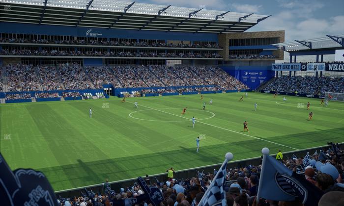 Sporting Park - Section 127 Seat View