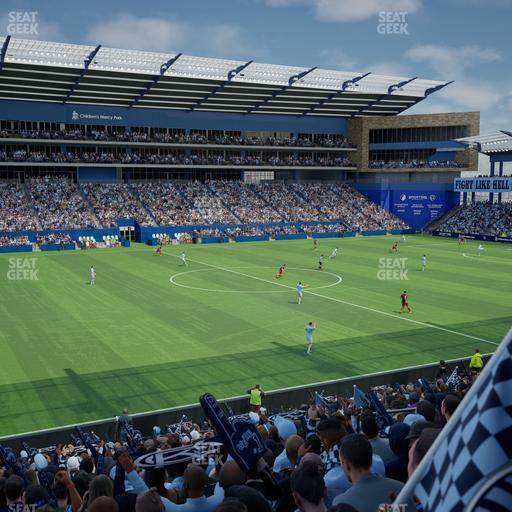 Sporting Park - Section 127 Seat View