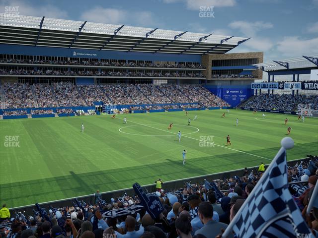 Sporting Park - Section 127 Seat View