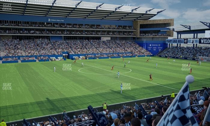 Sporting Park - Section 127 Seat View