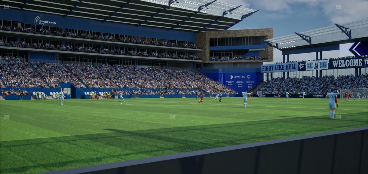 Sporting Park - Section 127 Seat View