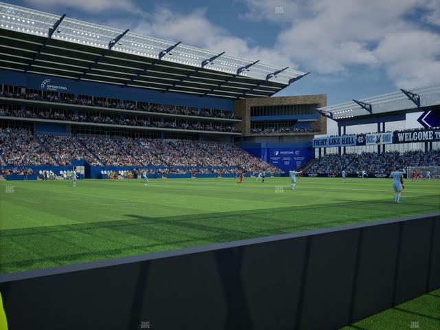 Sporting Park - Section 127 Seat View