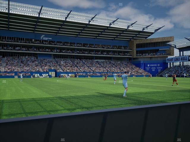 Sporting Park - Section 128 Seat View
