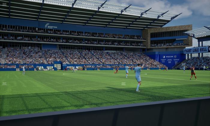 Sporting Park - Section 128 Seat View