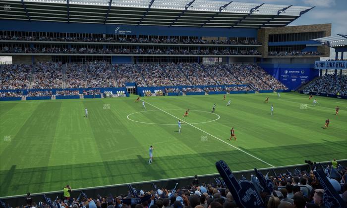 Sporting Park - Section 128 Seat View