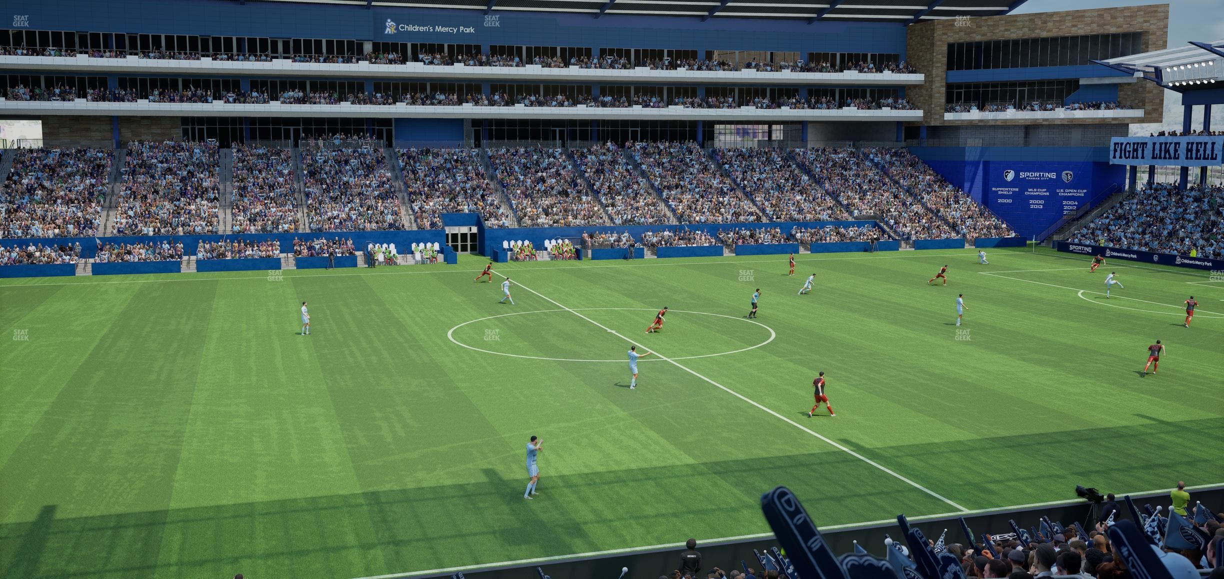 Sporting Park - Section 128 Seat View