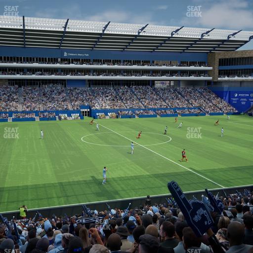 Sporting Park - Section 128 Seat View