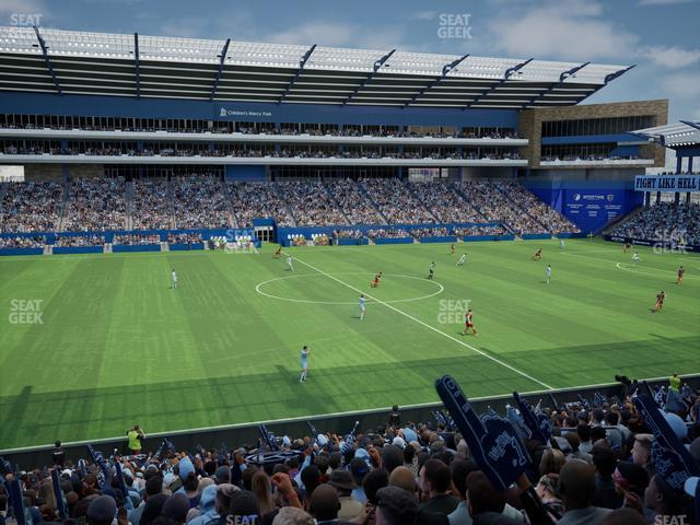 Sporting Park - Section 128 Seat View