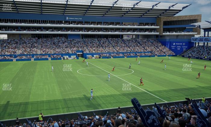 Sporting Park - Section 128 Seat View