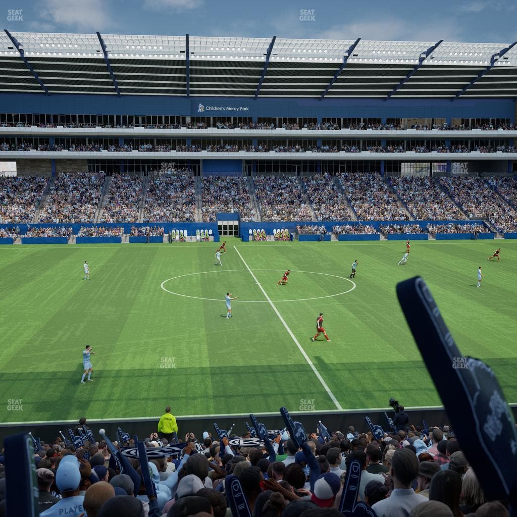Sporting Park - Section 129 Seat View