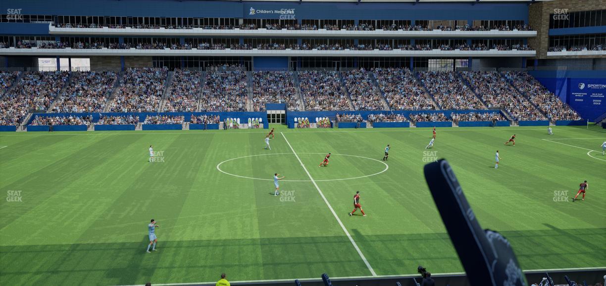 Sporting Park - Section 129 Seat View