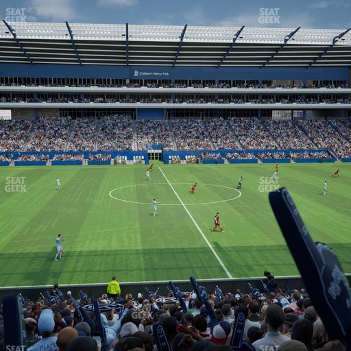 Sporting Park - Section 129 Seat View