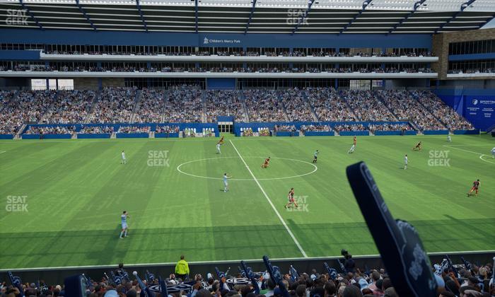 Sporting Park - Section 129 Seat View