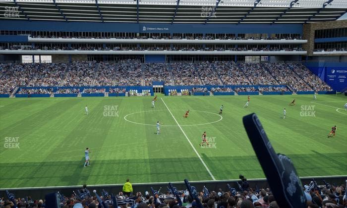 Sporting Park - Section 129 Seat View