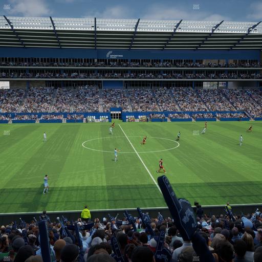 Sporting Park - Section 129 Seat View