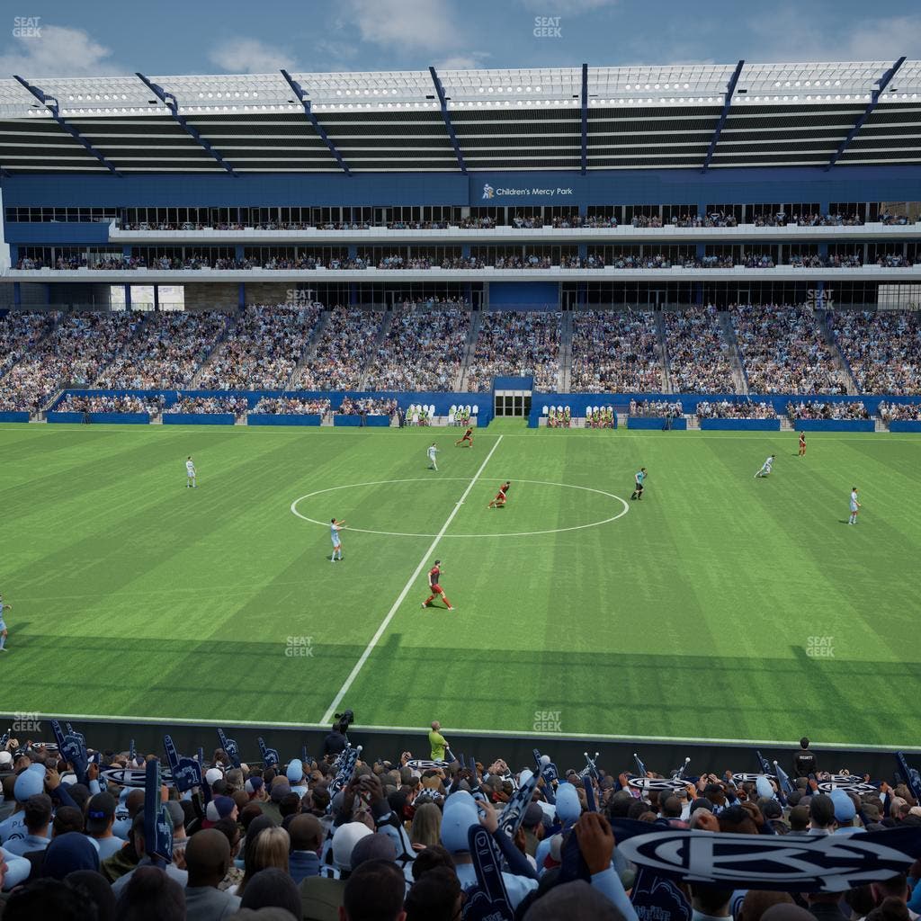 Sporting Park - Section 130 Seat View