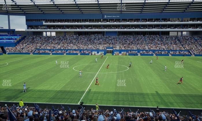 Sporting Park - Section 130 Seat View