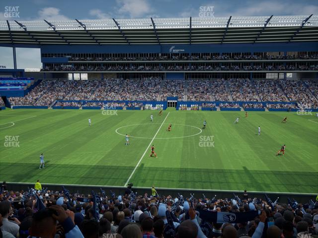 Sporting Park - Section 130 Seat View