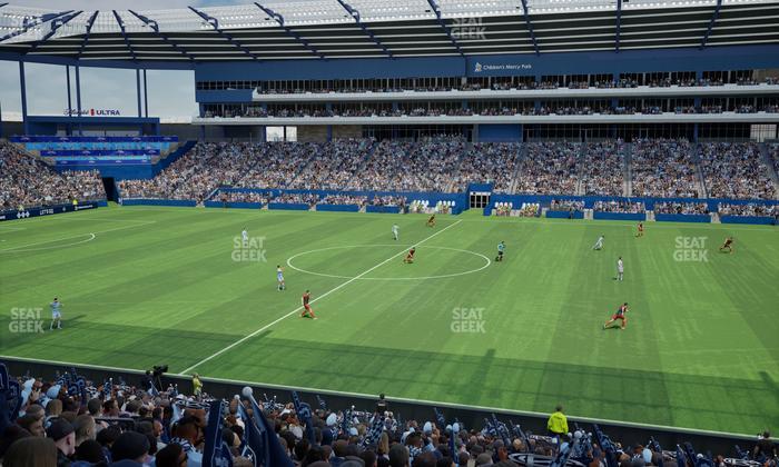 Sporting Park - Section 131 Seat View