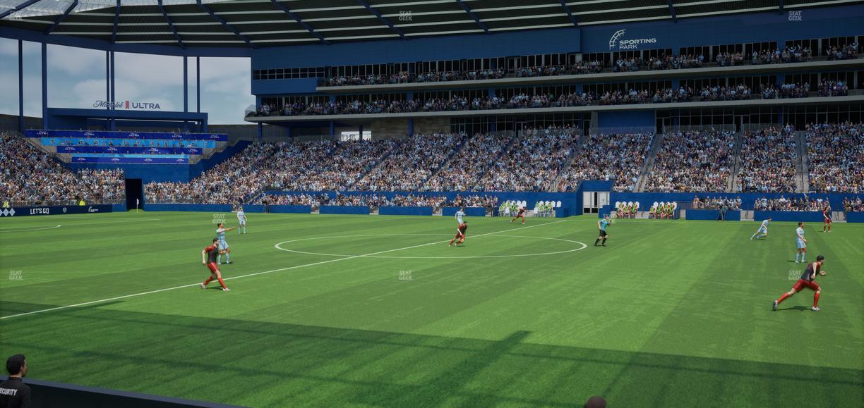 Sporting Park - Section 131 Seat View