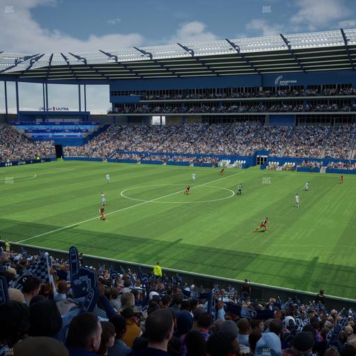 Sporting Park - Section 132 Seat View