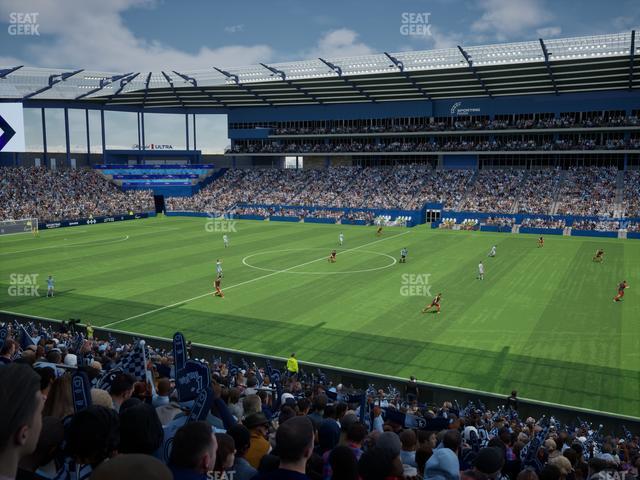 Sporting Park - Section 132 Seat View