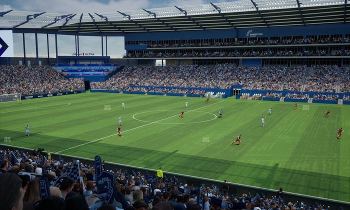 Sporting Park - Section 132 Seat View