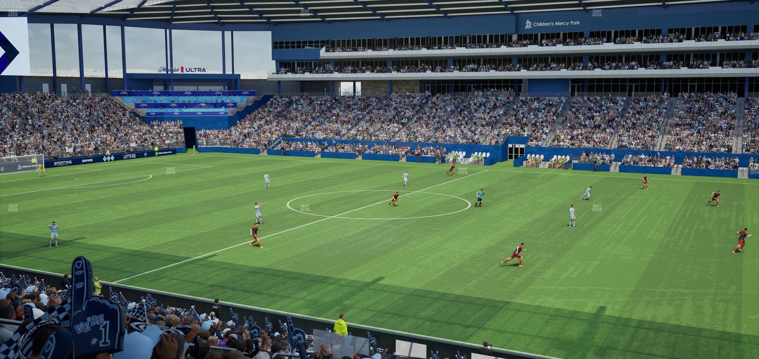 Sporting Park - Section 132 Seat View