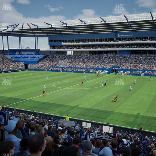 Sporting Park - Section 132 Seat View