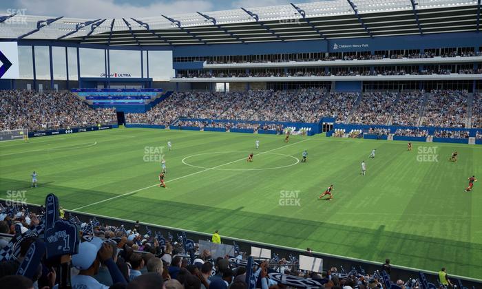 Sporting Park - Section 132 Seat View