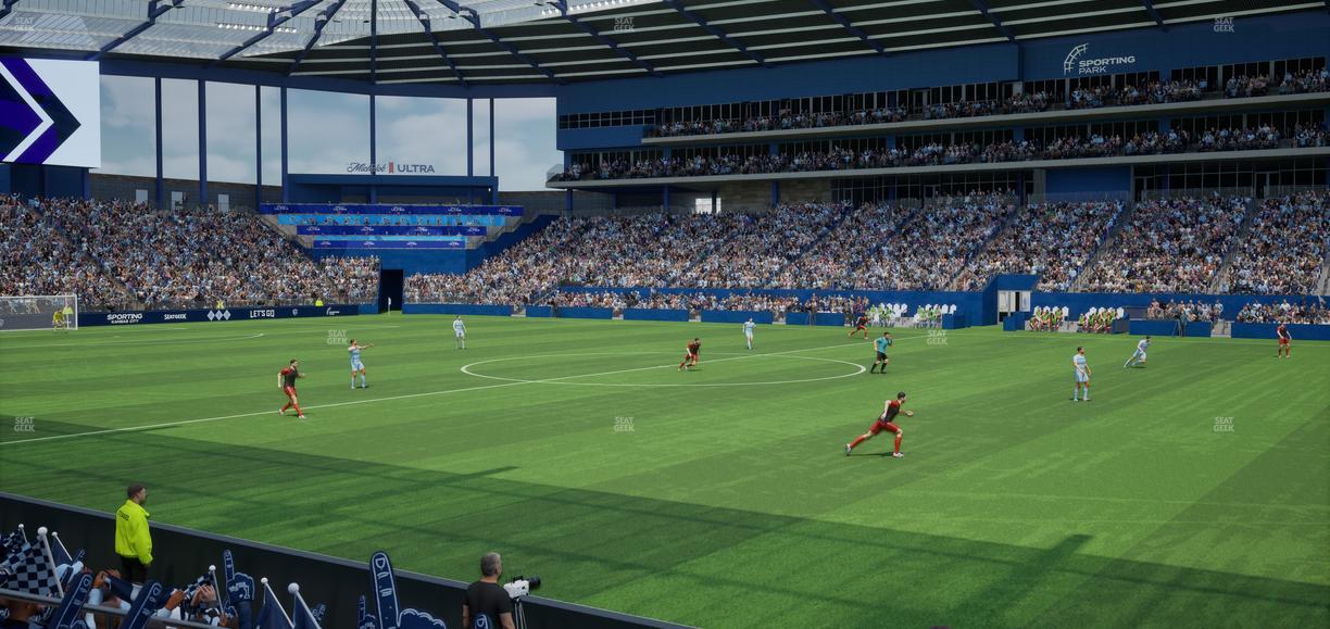 Sporting Park - Section 132 Seat View