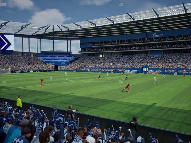 Sporting Park - Section 132 Seat View