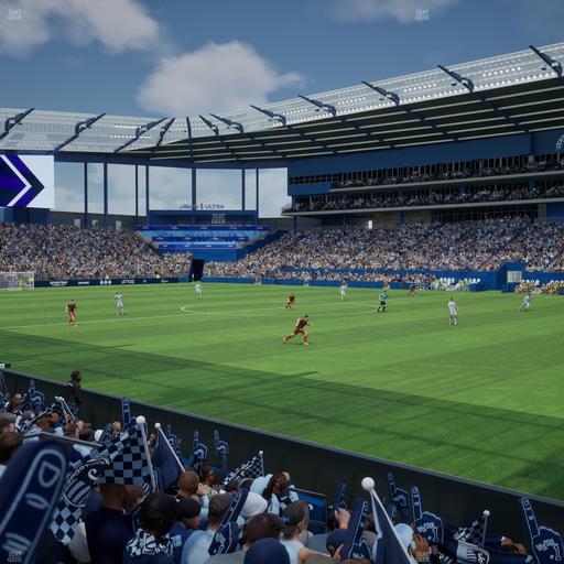 Sporting Park - Section 133 Seat View