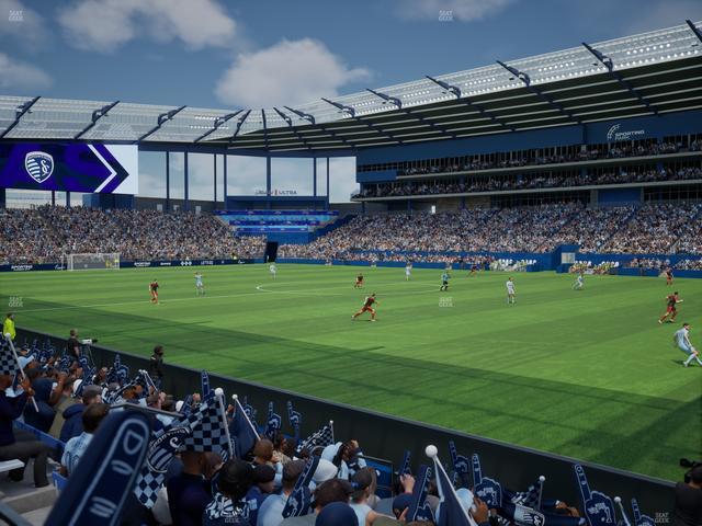 Sporting Park - Section 133 Seat View