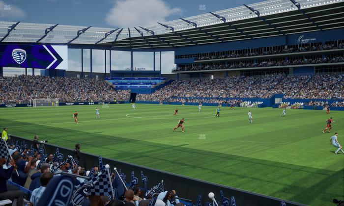 Sporting Park - Section 133 Seat View