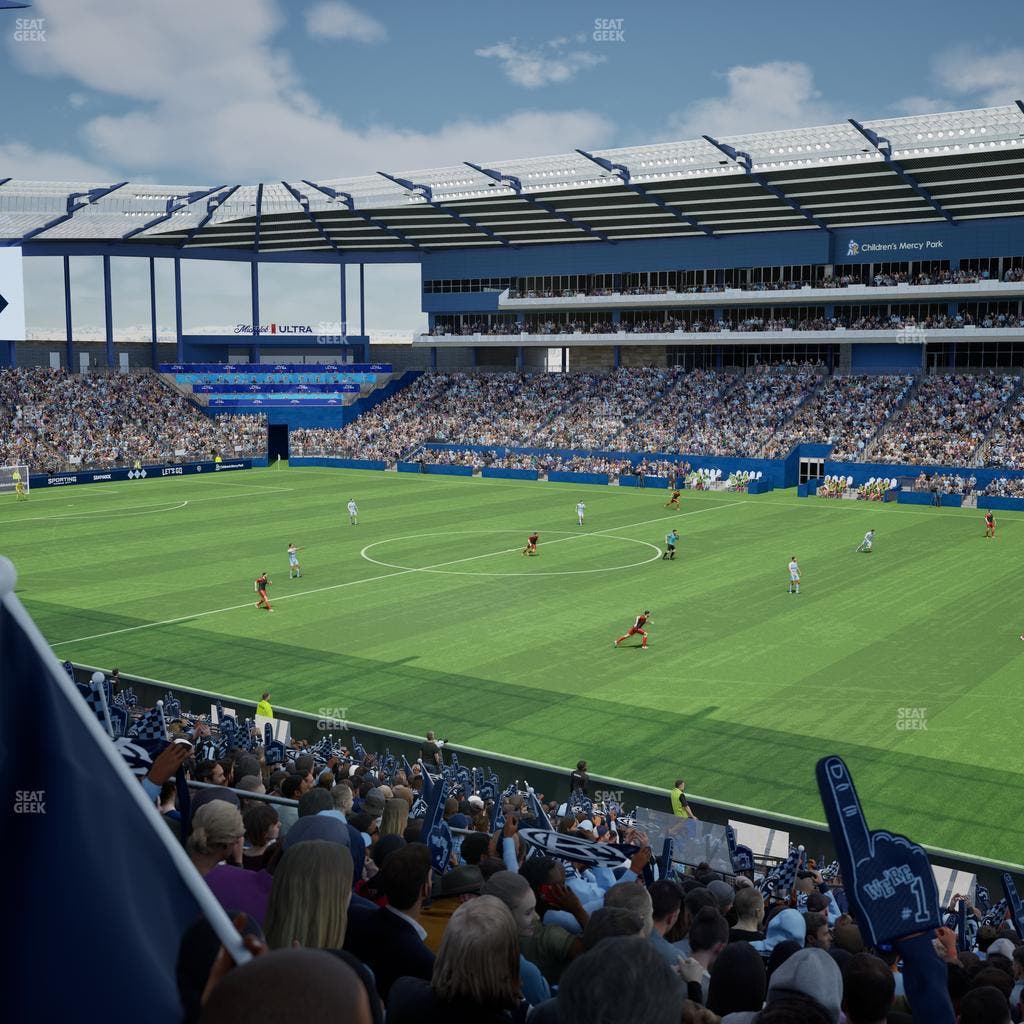 Sporting Park - Section 133 Seat View