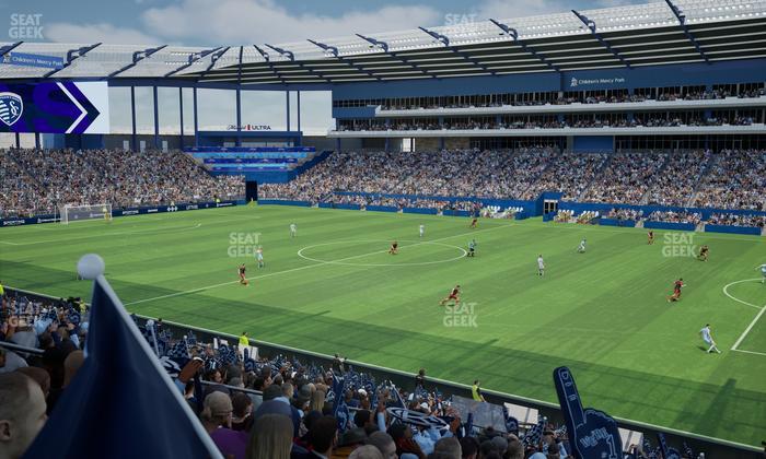 Sporting Park - Section 133 Seat View