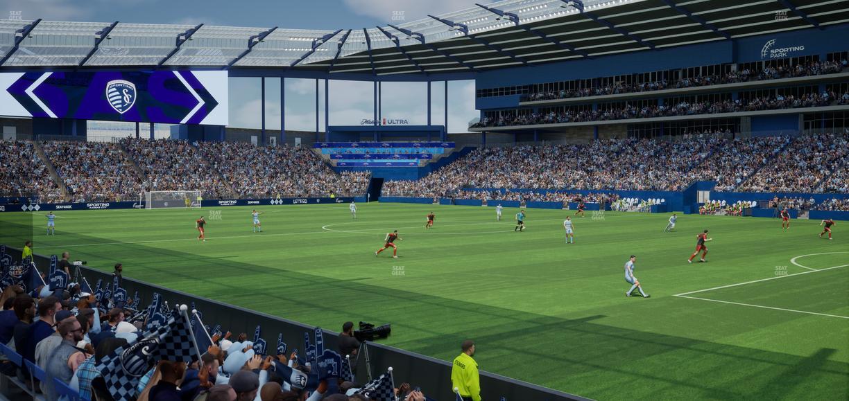 Sporting Park - Section 134 Seat View