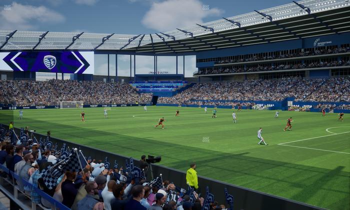 Sporting Park - Section 134 Seat View