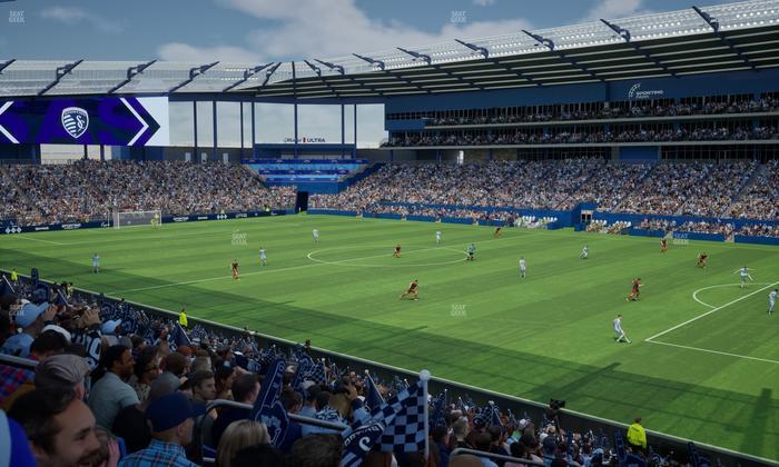 Sporting Park - Section 134 Seat View