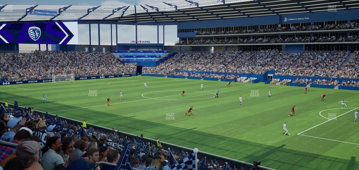 Sporting Park - Section 134 Seat View