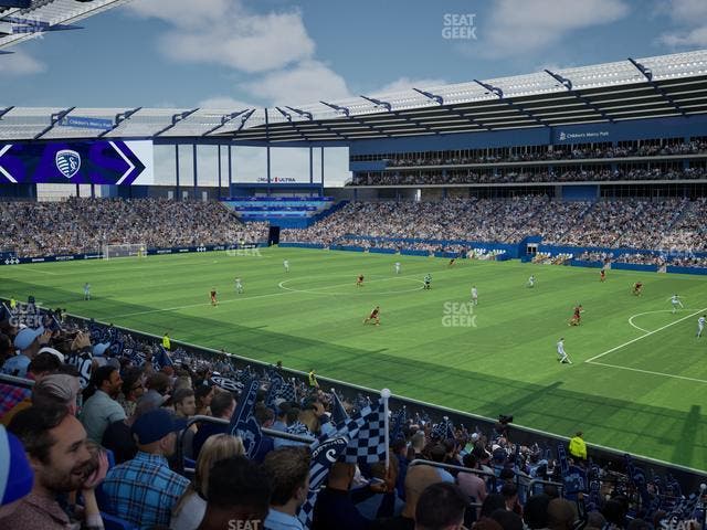 Sporting Park - Section 134 Seat View