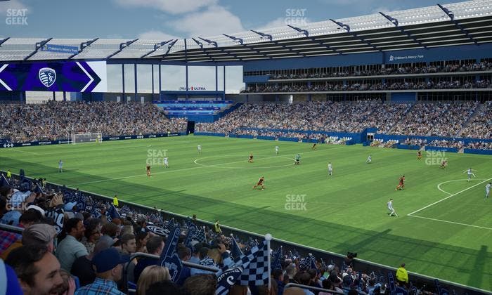 Sporting Park - Section 134 Seat View