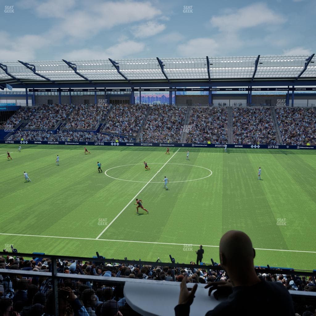 Sporting Park - Section Blue Kc Suite Seat View