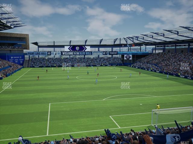 Sporting Park - Section Ga South Stand Ada Seat View